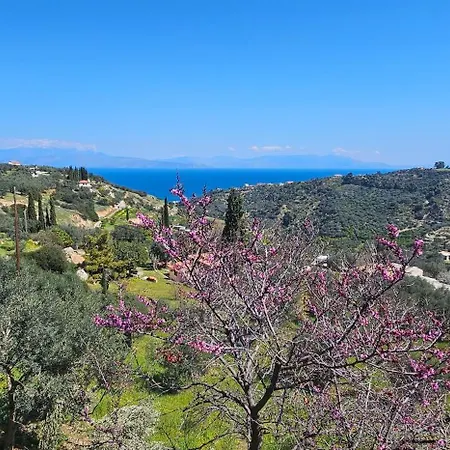 别墅 Peloponnese Hideout - Traditional Stone House